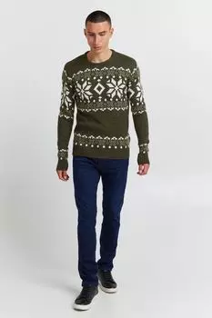 Пуловер !SOLID Strick, серый