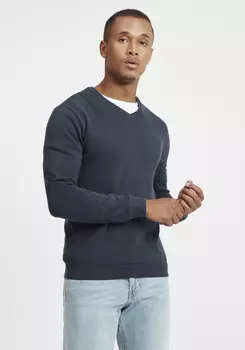 Пуловер !SOLID Strick, синий