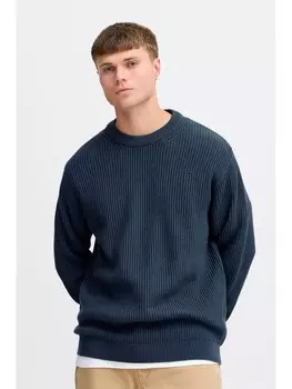 Пуловер !SOLID Strick, синий