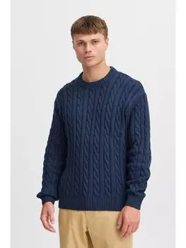 Пуловер !SOLID Strick, синий