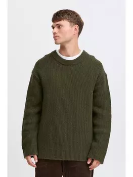 Пуловер !SOLID Strick, зеленый