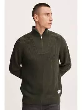 Пуловер !SOLID, зеленый