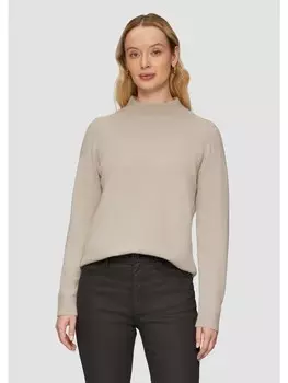 Пуловер sOliver BLACK LABEL Strick langarm, бежевый