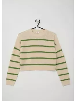 Пуловер sOliver Strick langarm, бежевый