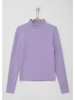 Пуловер sOliver Strick langarm, фиолетовый