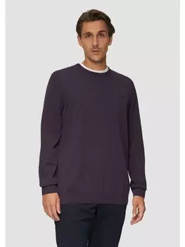 Пуловер sOliver Strick langarm, фиолетовый