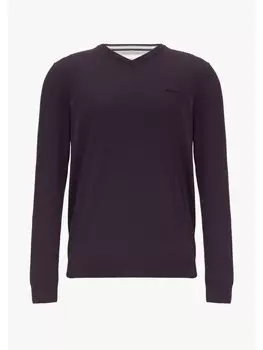 Пуловер sOliver Strick langarm, фиолетовый