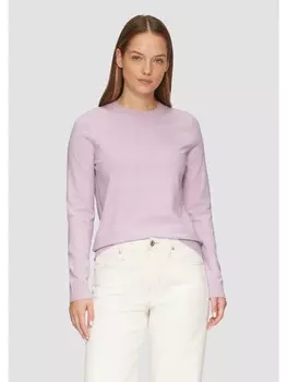 Пуловер sOliver Strick langarm, фиолетовый