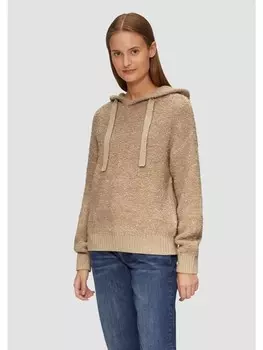 Пуловер sOliver Strick langarm, коричневый