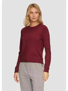 Пуловер sOliver Strick langarm, красный
