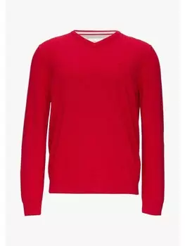 Пуловер sOliver Strick langarm, красный