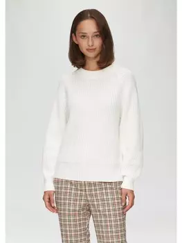 Пуловер sOliver Strick langarm, кремовый