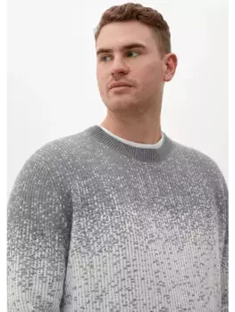 Пуловер sOliver Strick langarm, серый