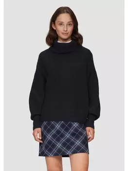 Пуловер sOliver Strick langarm, синий