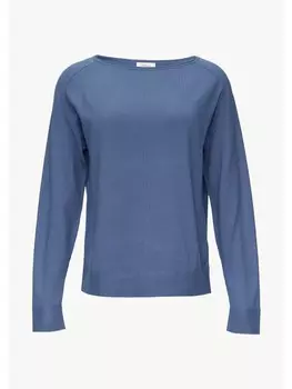 Пуловер sOliver Strick langarm, синий