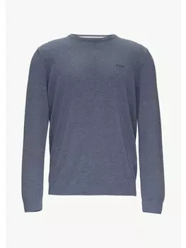 Пуловер sOliver Strick langarm, синий
