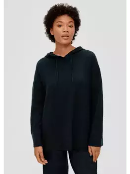 Пуловер sOliver Strick langarm, синий