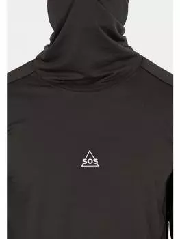 Пуловер SOS Hoodie Timberline, черный