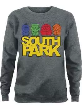 Пуловер South Park, серый