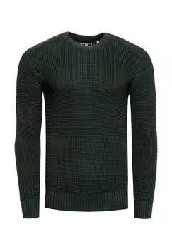 Пуловер спортивного дизайна RUSTY NEAL, хаки