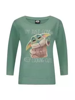 Пуловер Star Wars, зеленый