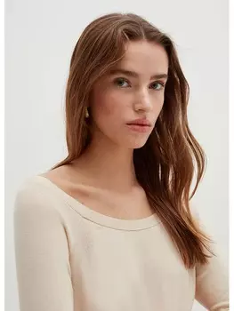 Пуловер STEFANEL, бежевый