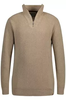 Пуловер STHUGE, серо коричневый