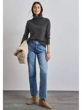 Пуловер Street One Pullover, антрацит