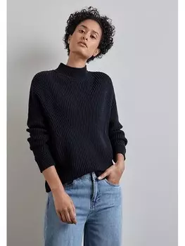 Пуловер Street One Pullover, цвет Dunkeblau
