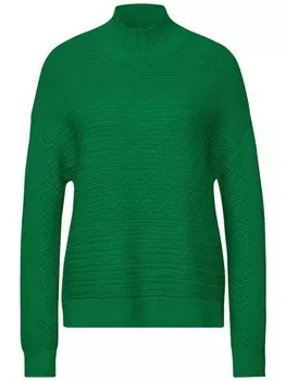 Пуловер Street One Pullover, цвет vibrant green