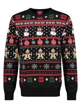 Пуловер Sublevel, черный