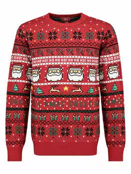 Пуловер Sublevel, красный