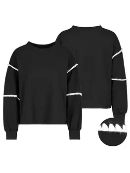 Пуловер Sublevel Pullover, черный