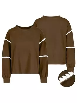 Пуловер Sublevel Pullover, коричневый