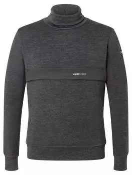 Пуловер super.natural, темно-серый