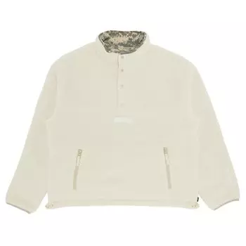 Пуловер Supreme Polartec Shearling Reversible Pullover, кремовый