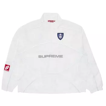 Пуловер Supreme Reflective Piping Pullover White, белый