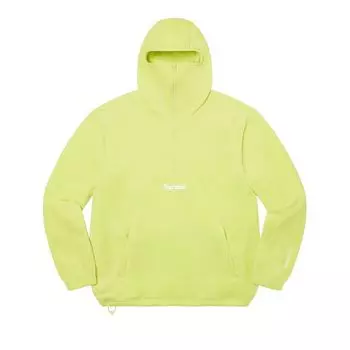 Пуловер Supreme x Polartec Facemask Half Zip Pullover 'Lime', зеленый