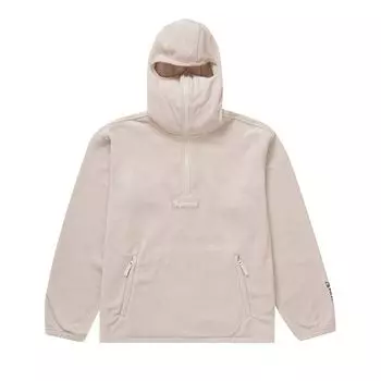 Пуловер Supreme x Polartec Half Zip Pullover Facemask 'Stone', кремовый