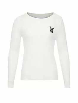 Пуловер sweeties by leo, белый