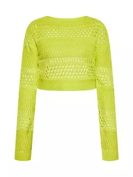 Пуловер Swirly, цвет limone