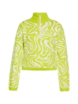 Пуловер Swirly, цвет wollweiss limette