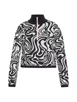 Пуловер Swirly, цвет wollweiss schwarz