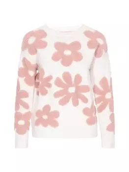 Пуловер Swirly Sweater, белый