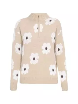 Пуловер Swirly Sweater, хаки