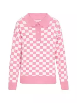 Пуловер Swirly Sweater, розовый