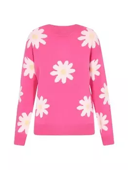 Пуловер Swirly Sweater, розовый