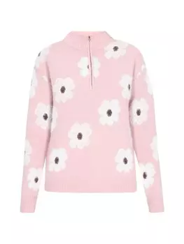 Пуловер Swirly Sweater, розовый