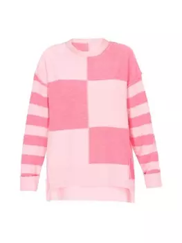 Пуловер Swirly Sweater, розовый