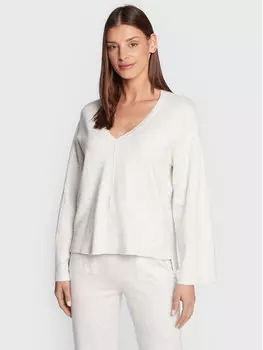 Пуловер свободного кроя Etam, серый